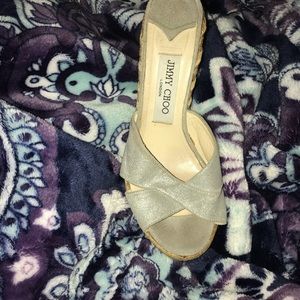 jimmy choo wedge sandals